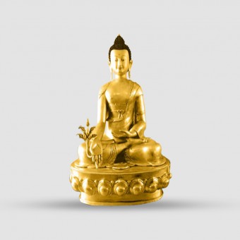 Buddha bronze statue